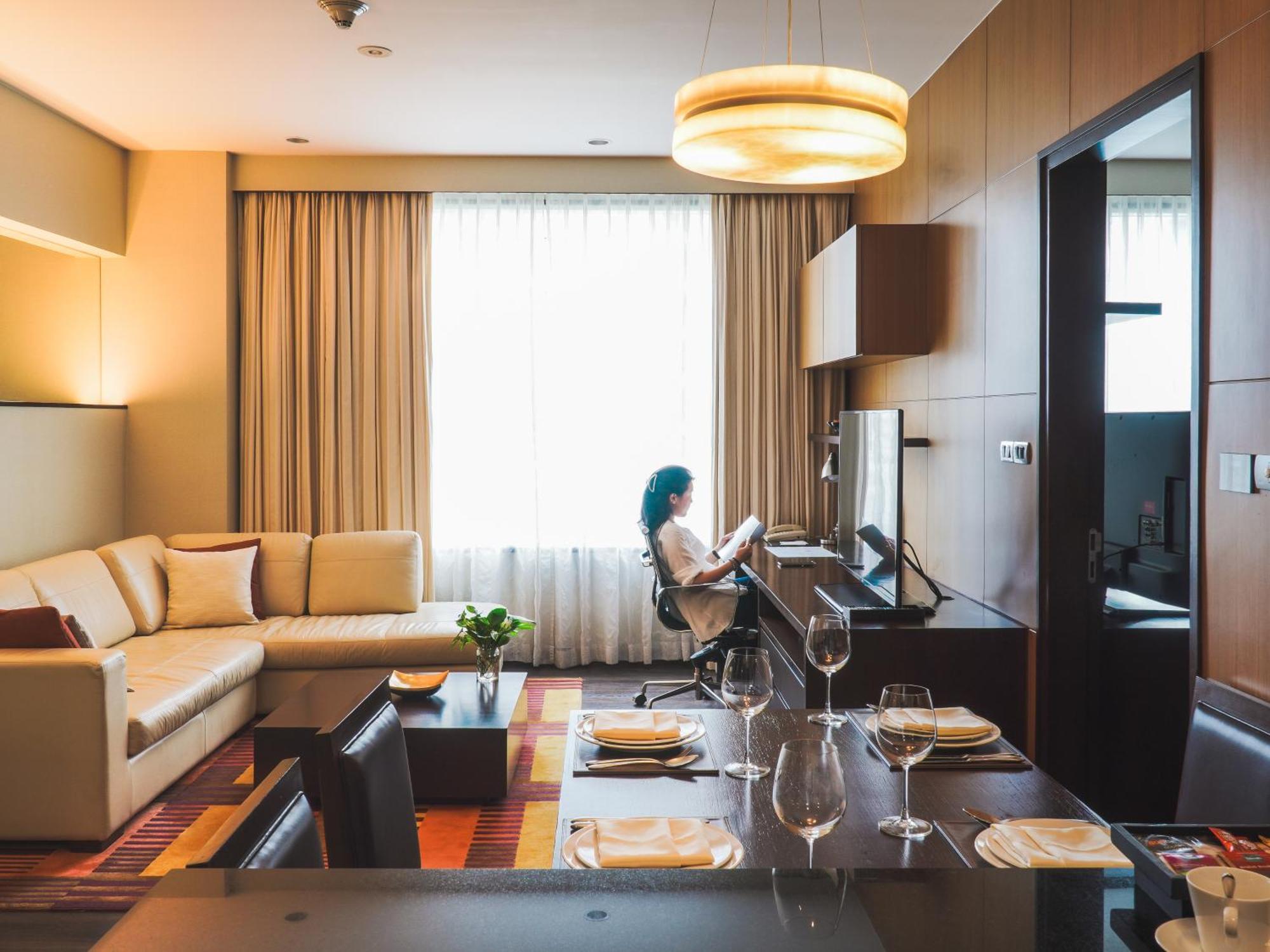 Marriott Executive Apartments - Sukhumvit Park, Bangkok Exterior foto