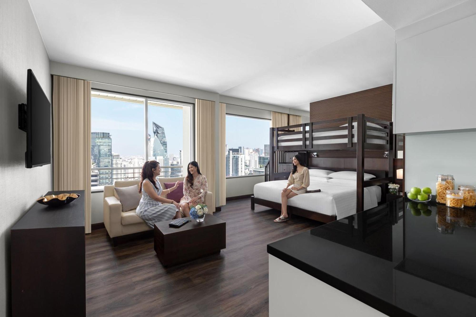 Marriott Executive Apartments - Sukhumvit Park, Bangkok Exterior foto